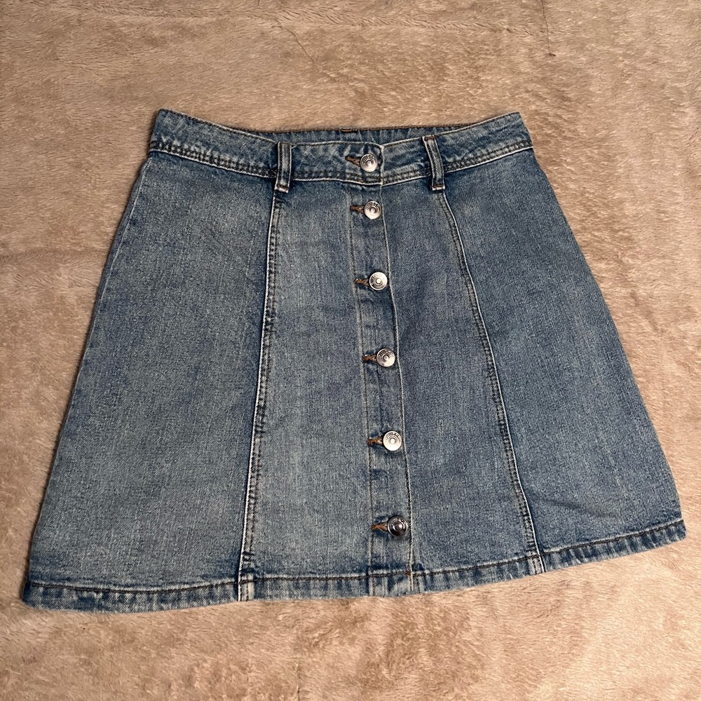 H&M denim mini